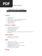 HP ProLiant DL360 G7 Server Datasheet