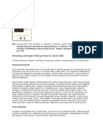 Growing Nitrogen Fixing Trees On Acid Soils