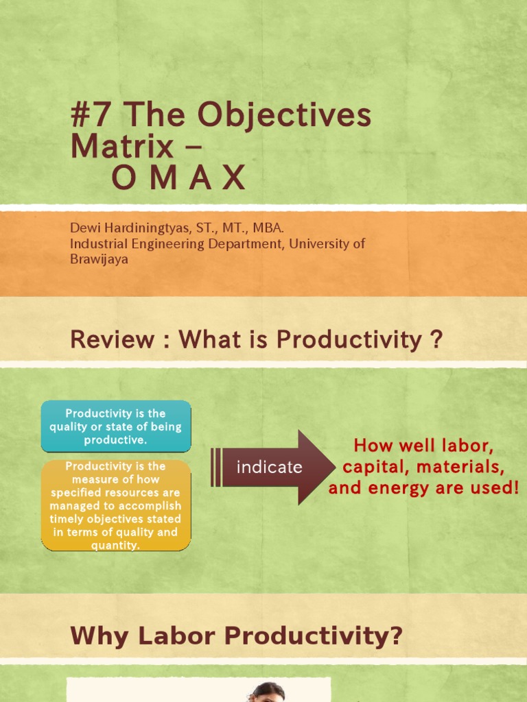 Productivity Analysis Guide | PDF | Profit (Accounting) | Dividend