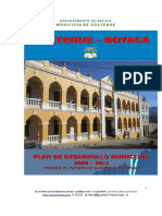 Plan de Desarrollo Guateque 08 - 11