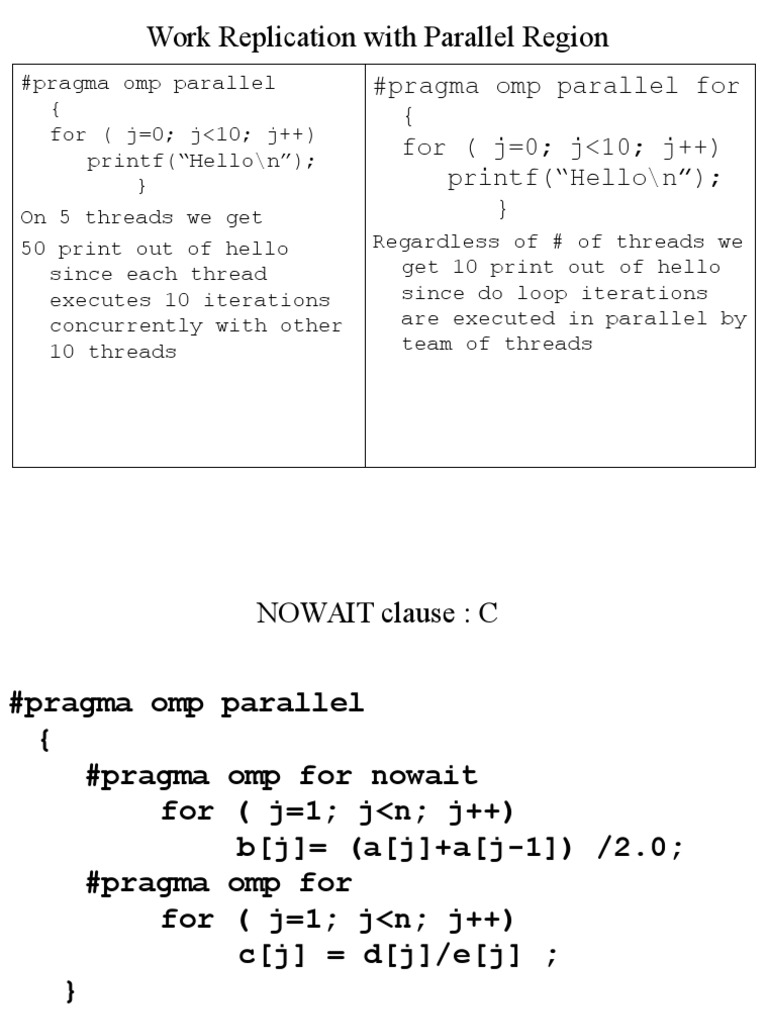 Lecture 8 | PDF | Parallel Computing | Concurrent Computing