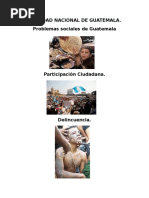 Realidad Nacional de Guatemala