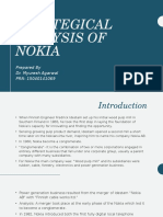 Strategical Analysis of Nokia