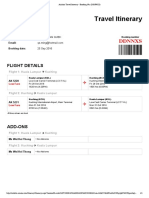 AirAsia Travel Itinerary - Booking No PDF