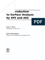 Introduction To SurfaceIntroduction To Surface Analysis by XPS and AES, An - Nodrm Analysis by XPS and AES, An - Nodrm