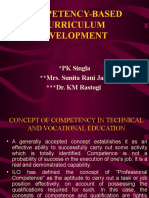 Competency-based Curriculum Development - Paper2