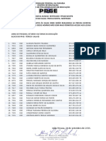 Seleção 2017 - Distribuição Salas - Mestrado - II