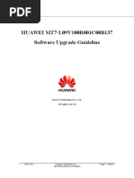 HUAWEI MT7-L09 V100R001C00B137 SD Card Software Upgrade Guideline (For Service)