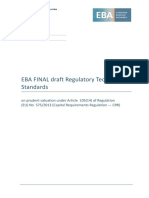 EBA-RTS-2014-06 RTS on Prudent Valuation