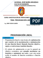 Programación Lineal IOS Clase 03