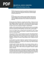 Novas Bibliotecas Novos Conceitos