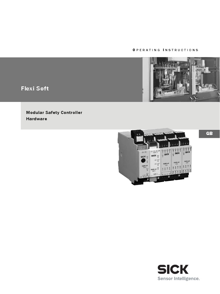 Sick Flexi Soft - Hardware Operating Instructions PDF | PDF ...
