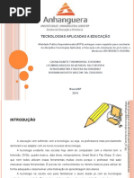 Atps Da Disciplina de Tecnologias Aplicadas a Educação
