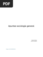 Apuntes Sociología