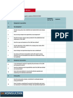 Checklist Audit ISO 50001 PDF