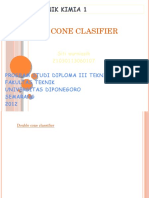 Double Cone Clasifier