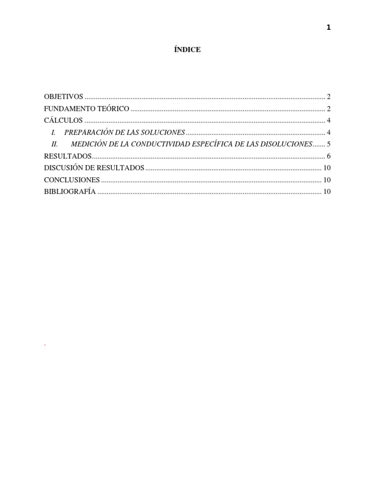 Conductividad Molar Química Física y matemáticas
