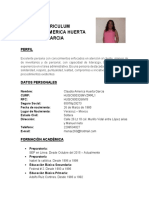 Curriculum Claudia PDF