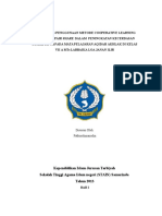 Efektifitas Penggunaan Metode Cooperative Learning Untuk Meningkatan Kecerdasan Sosial Siswa Dalam Mata Pelajaran Aqidah Akhlak Pada Kelas Vii Mts Labbaika Loa Janan Ilir