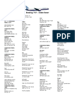 Boeing 757 Checklists