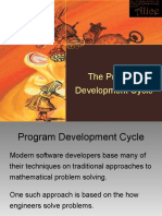 Program Development Cycle PARTIAL