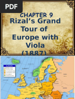 Rizal's Grand Tour of Europe With Viola (1887)