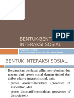 RONDE IV. Bentuk-Bentuk Interaksi Sosial