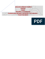 Analisis Urban Fabric Kawasan Jalan FM Noto - Tahun 2014 PDF