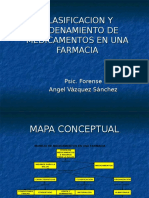 Clasificacion y Ordenamiento de Medicamentos en Una Farmacia