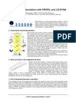 Roll Forming Simulation With PROFIL and LS-DYNA