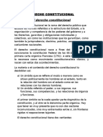 Derecho Constitucional