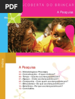 A Descoberta Do Brincar - A Pesquisa