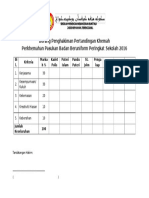 Borang Penghakiman Pertandingan Khemah