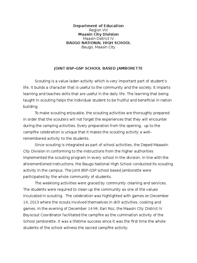 Scouting Narrative Report PDF Scouting Cognition