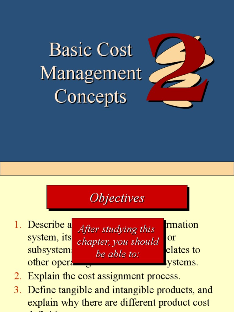 Cost Management Information Systems | PDF | Cost Of Goods Sold | System