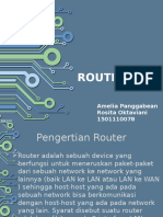 Pengertian dan Fungsi Router dan Access Point