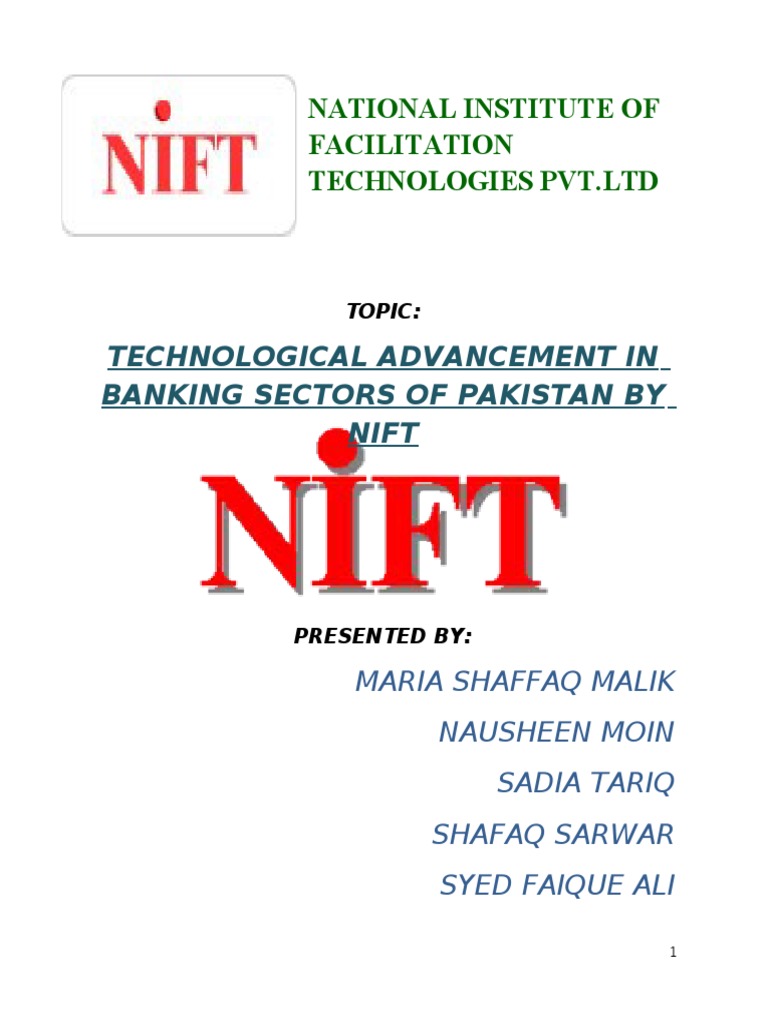NIFT Report | PDF | Banks | Virtual Private Network
