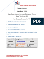 (100% PASS) Latest Braindump2go Microsoft 70-332 Study Guide Free Download (1-10) PDF