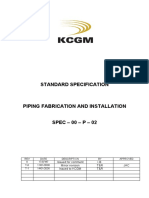 KCGM Pipe Specifications