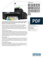 EcoTank ET 4550 Ficha Técnica