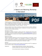 Call For Paper - Second African Search and Matching Workshop in Marrakech