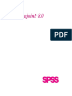 SPSS Conjoint 8.0 PDF