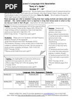 2016 newsletter diary of a spider