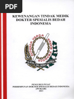Download Kewenangan Tindak Medik Dokter Spesialis Bedah Indonesia by Ronald Reagan SN326223472 doc pdf
