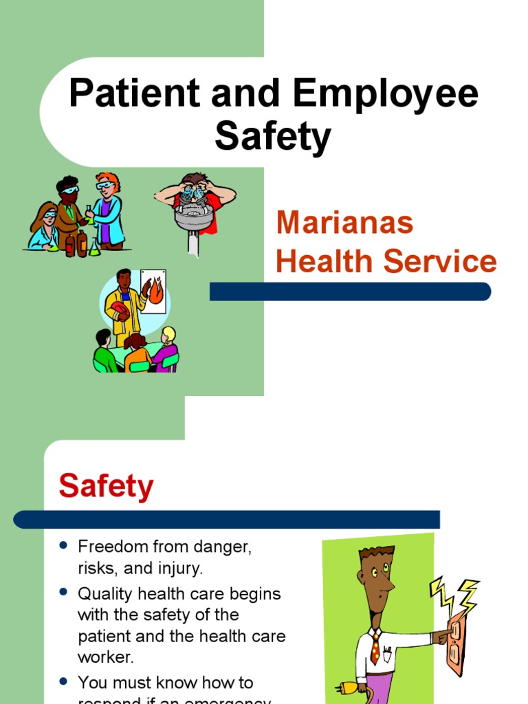 Patient and Employee Safety Guidelines | PDF | Occupational Safety And ...
