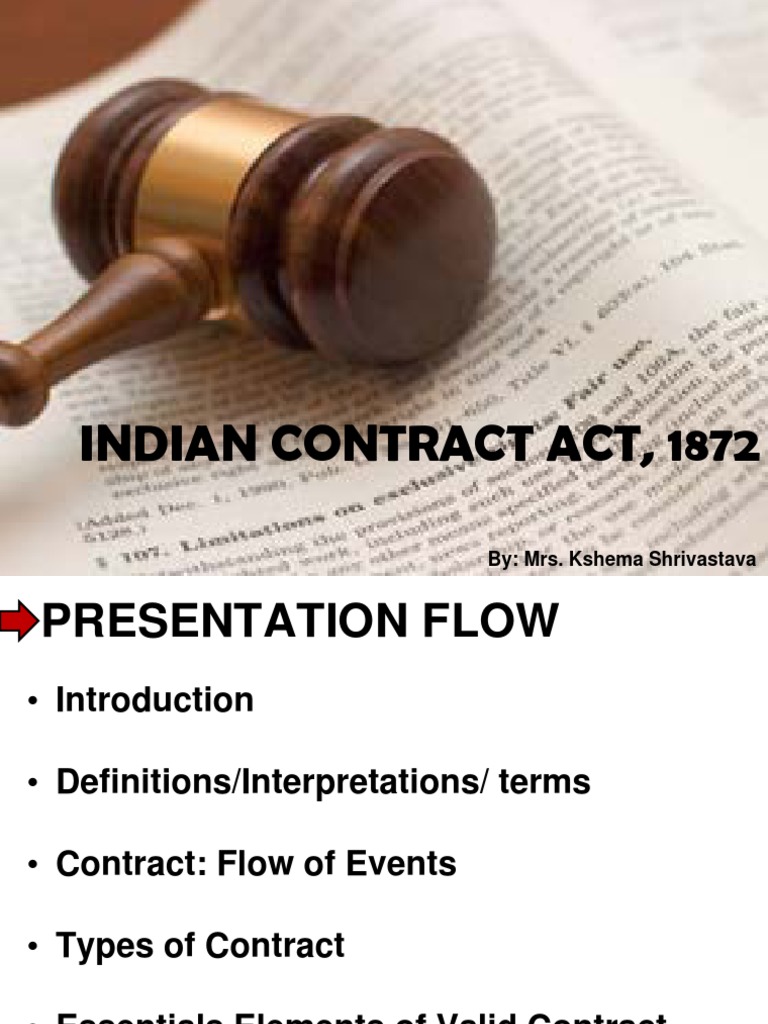 case study in indian contract act 1872
