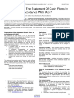 Preparation of The Statement of Cash Flows in Accordance With Ias 7 PDF