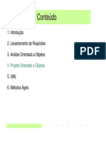 Projeto orientado a objetos - UML, diagramas de classes e interação