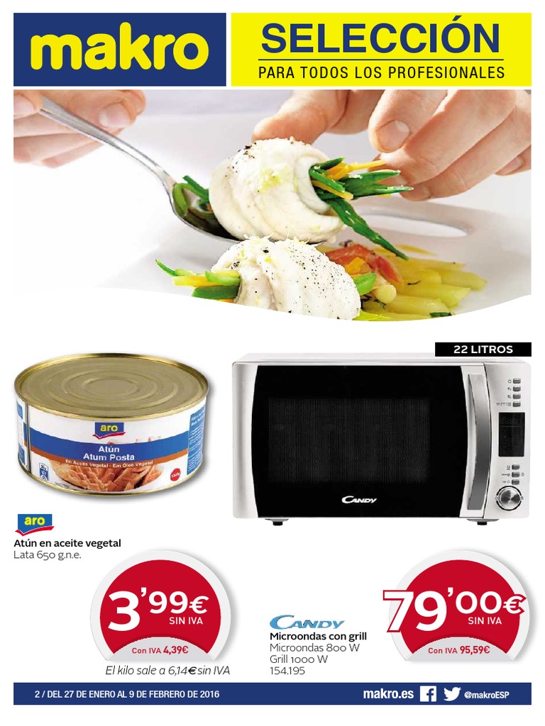 Makro Espana Ofertas Ofertas Makro 46 PDF Alimentos Naturaleza
