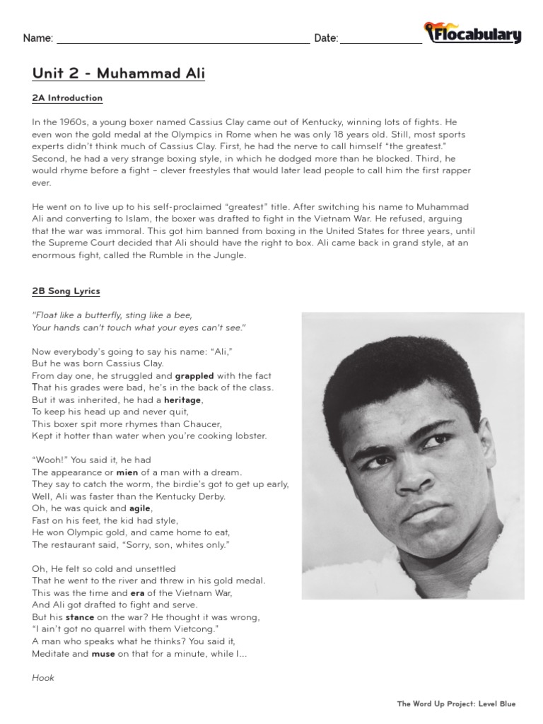 2 Muhammad Ali Exercises Pierian Mythology Arts Goddesses
